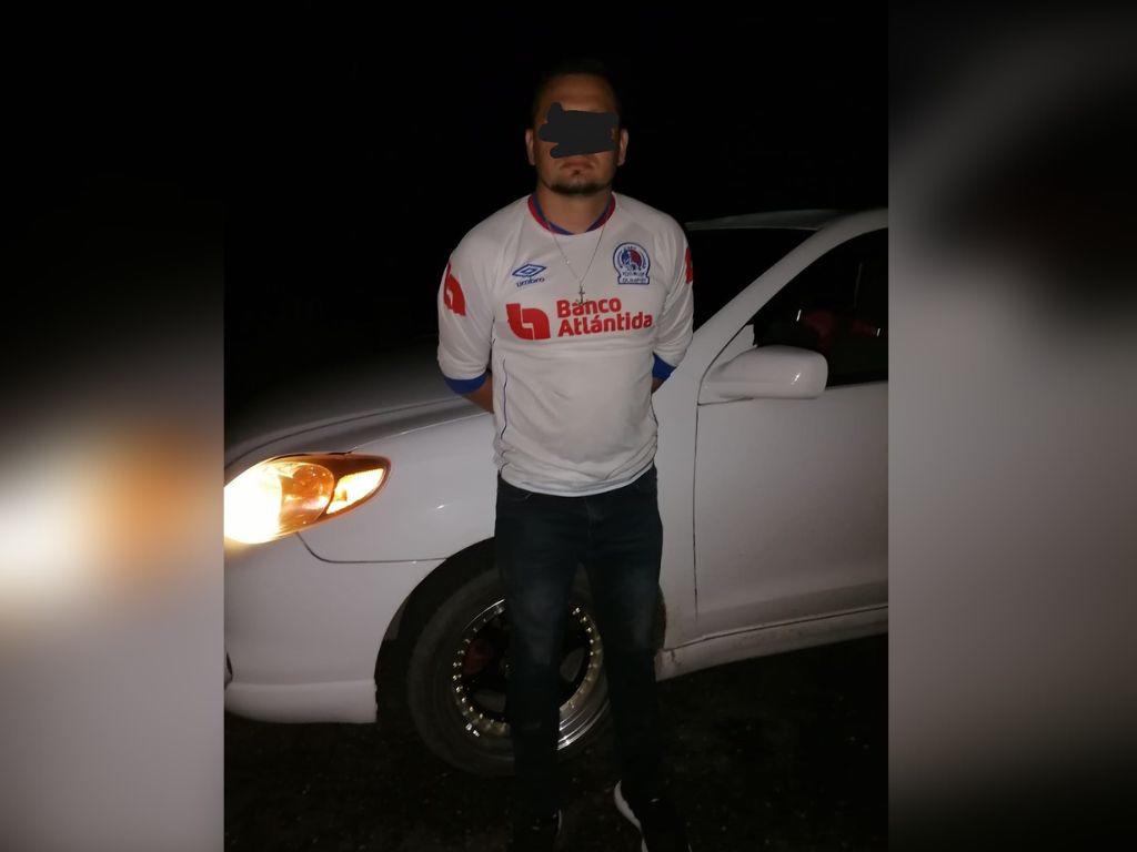 Capturan a hombre que viajaba con más de 500 libras de droga en Olancho