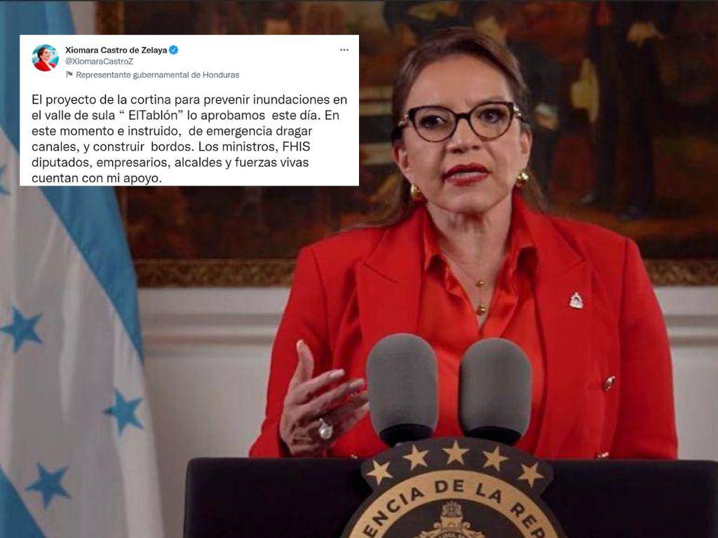 Gobierno aprueba construcción de cortina “El Tablón” para prevenir inundaciones en Valle de Sula