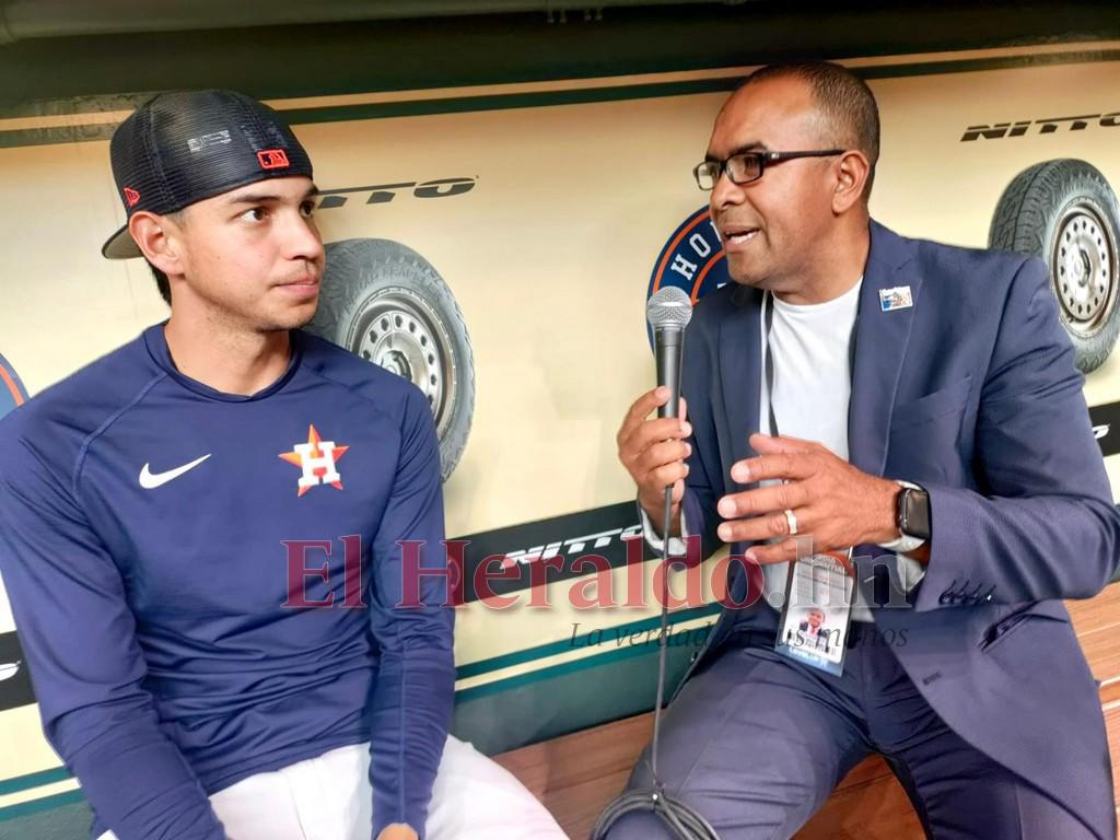 Mauricio Dubón revela detalles de su aventura en los Astros: “Que le muestren al mundo que hay un hondureño en Grandes Ligas”
