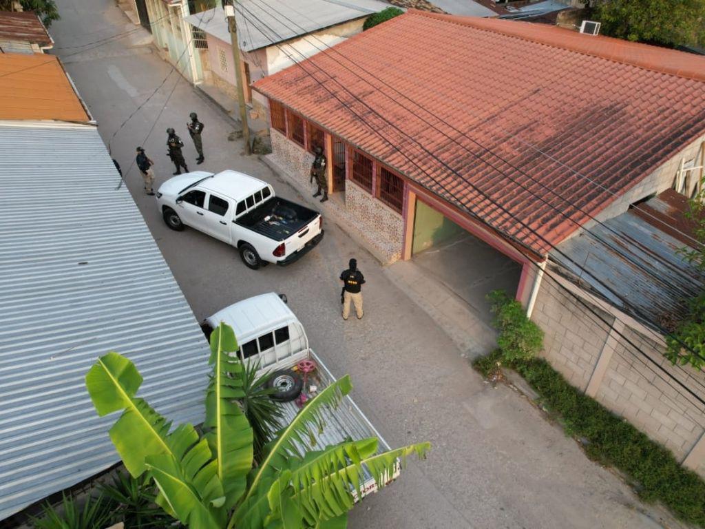 Realizan allanamientos y aseguramientos a sucesores del clan Valle Valle en Copán