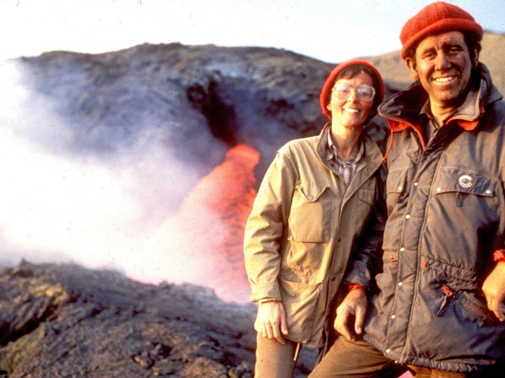“Fire of Love”, la explosiva historia de amor y muerte de una pareja de volcanólogos “Fire of Love”, la explosiva historia de amor y muerte de una pareja de volcanólogos