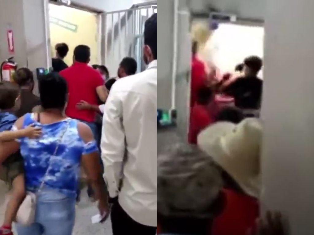 Colectivo de Libre arma zafarrancho en hospital de Choluteca