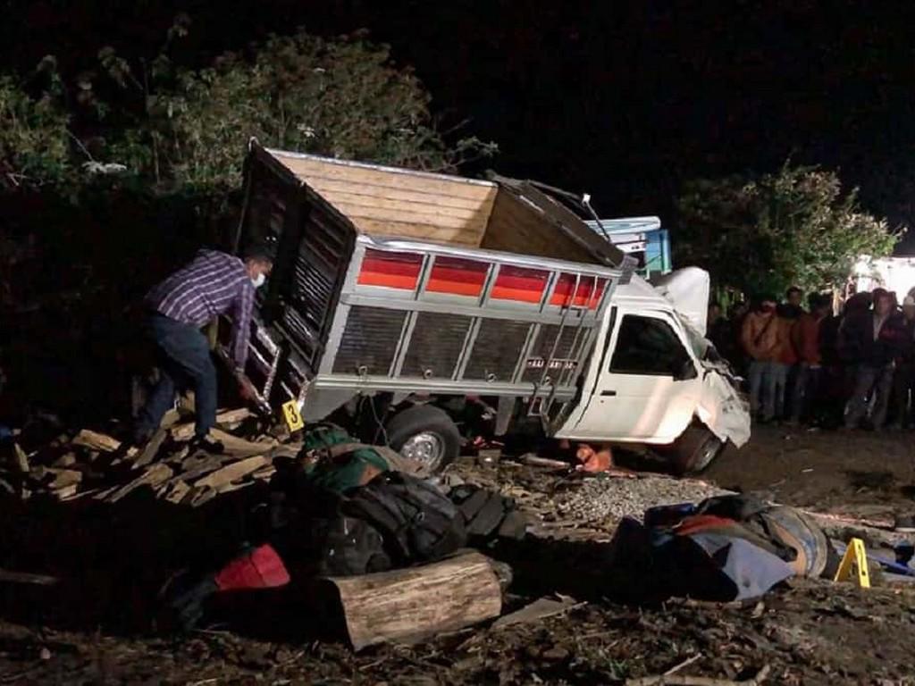 Accidente en el sur de México deja a nueve hondureños heridos