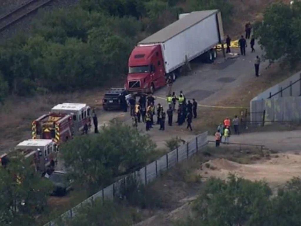 Identifican a centroamericanos y menores entre migrantes muertos en tráiler en San Antonio