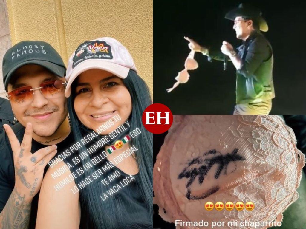 Melissa Aroca, la hondureña que causó furor por recibir autógrafo de Nodal