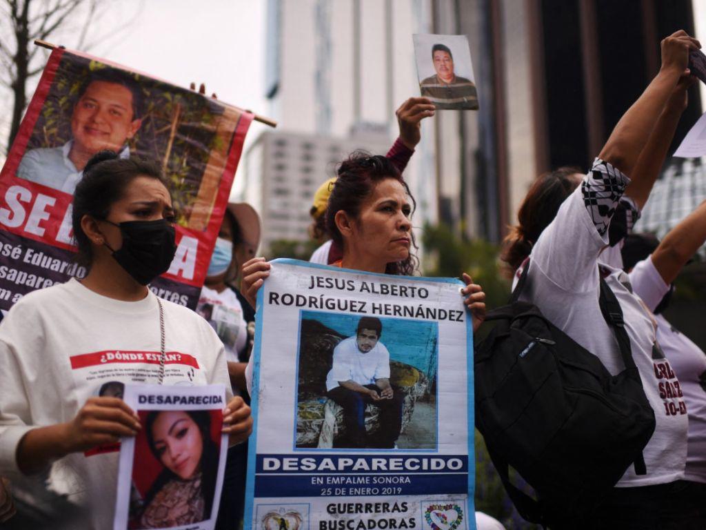 Familiares de desaparecidos en México protestan por ineficacia de autoridades