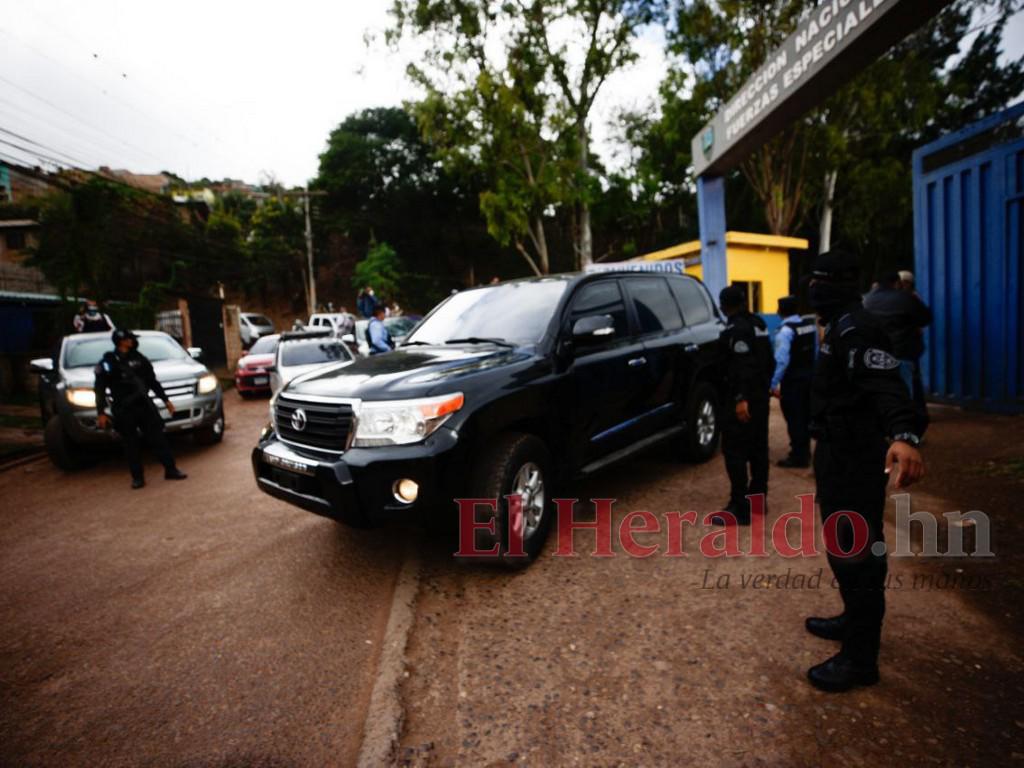 Trasladan a expresidente Juan Orlando Hernández a la CSJ para su primera audiencia
