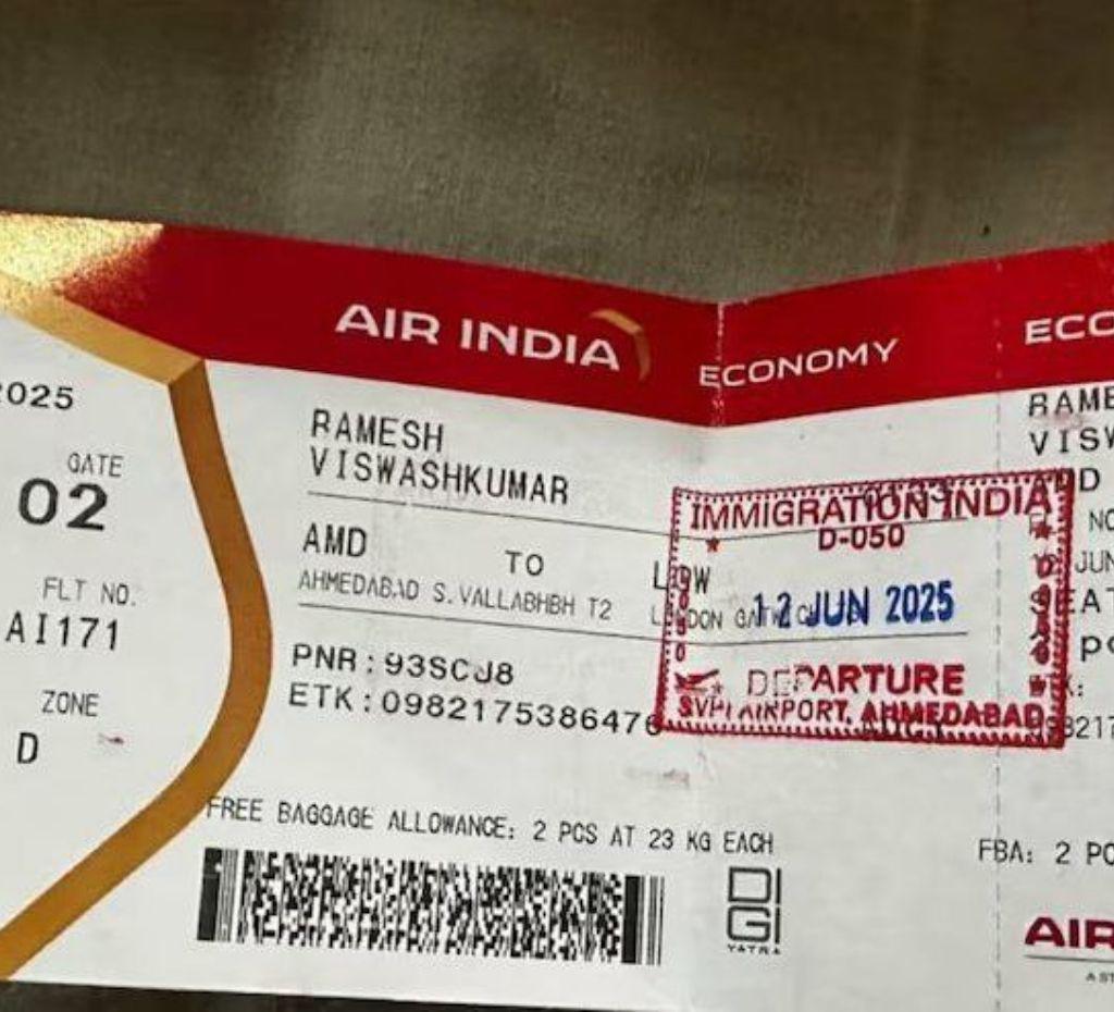 ¿Quién es el único sobreviviente del accidente aéreo en la India? ¿Quién es el único sobreviviente del accidente aéreo en la India?