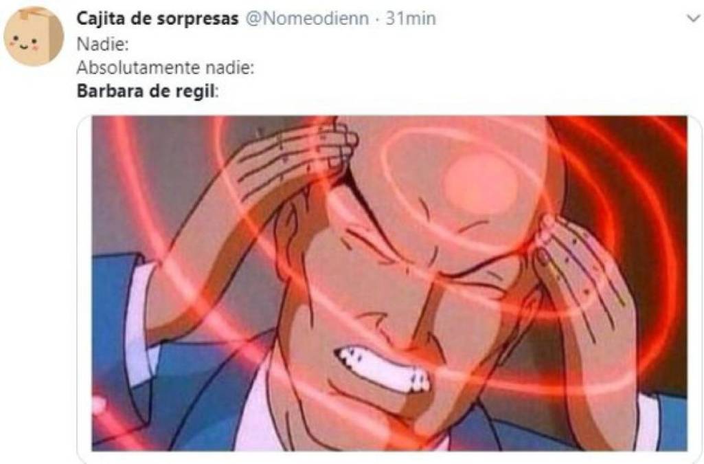 Los divertidos memes por la 'técnica' de Bárbara de Regil para curar el dolor