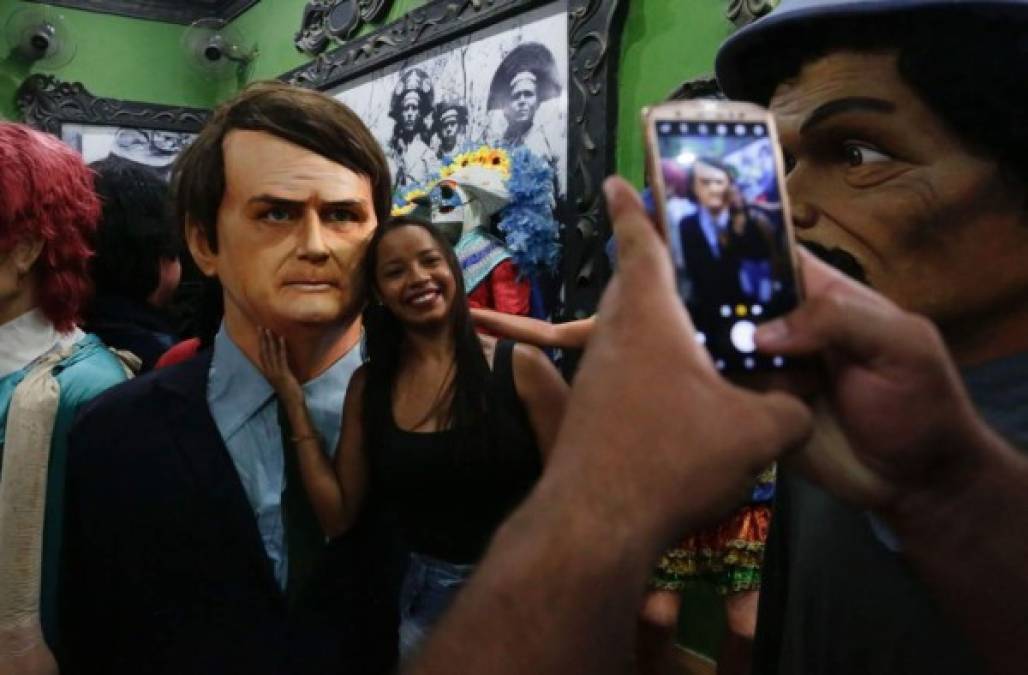 Trump, Greta y Joker, los protagonistas del Carnaval de Recife, Brasil