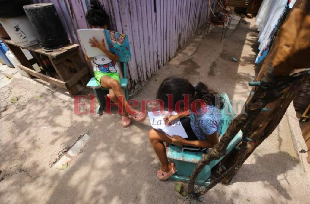 Sin internet ni aparatos tecnológicos: niños hondureños hundidos en la ignorancia