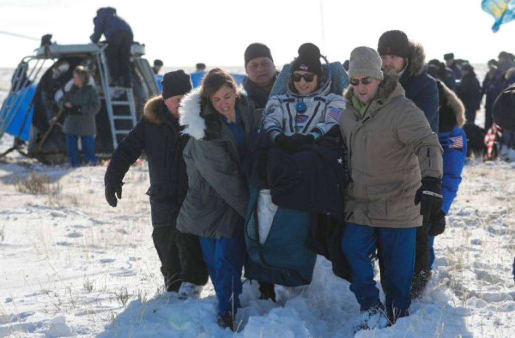 Así volvió Christina Koch, la mujer que pasó casi un año en el espacio