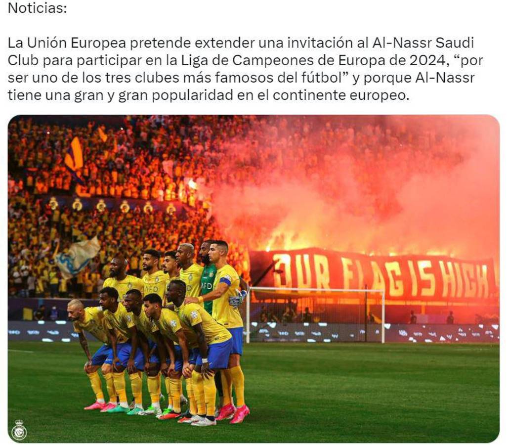 ¿Cristiano Ronaldo de regreso a la Champions? Esto dicen en Arabia