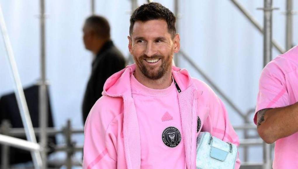 Messi llega con fuertes medidas de seguridad a México para juego ante Monterrey