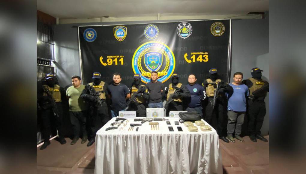 Un policía activo, drogas y armas: así fue la captura de la banda Los Antúnez