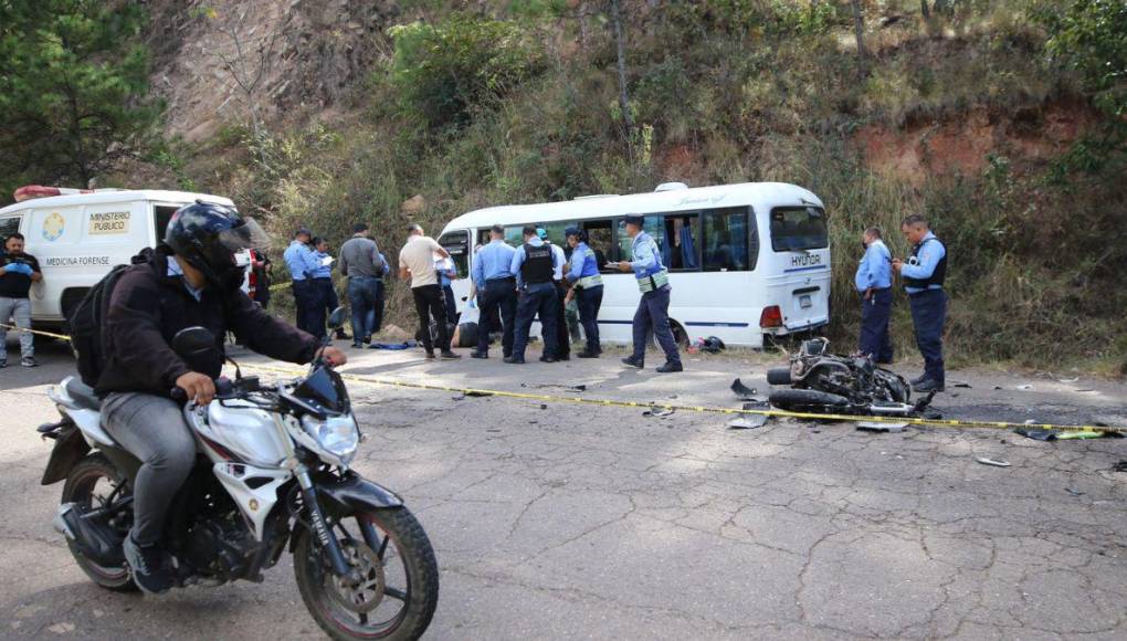 Fuerte impacto: así fue la colisión que provocó la muerte del policía Luis Mairena