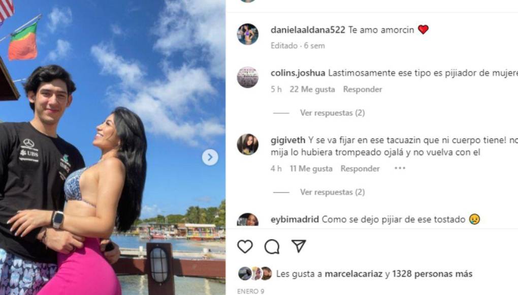 Modelo y Tiktoker: Así es Daniela Aldana, la colombiana que fue golpeada por su novio en San Pedro Sula