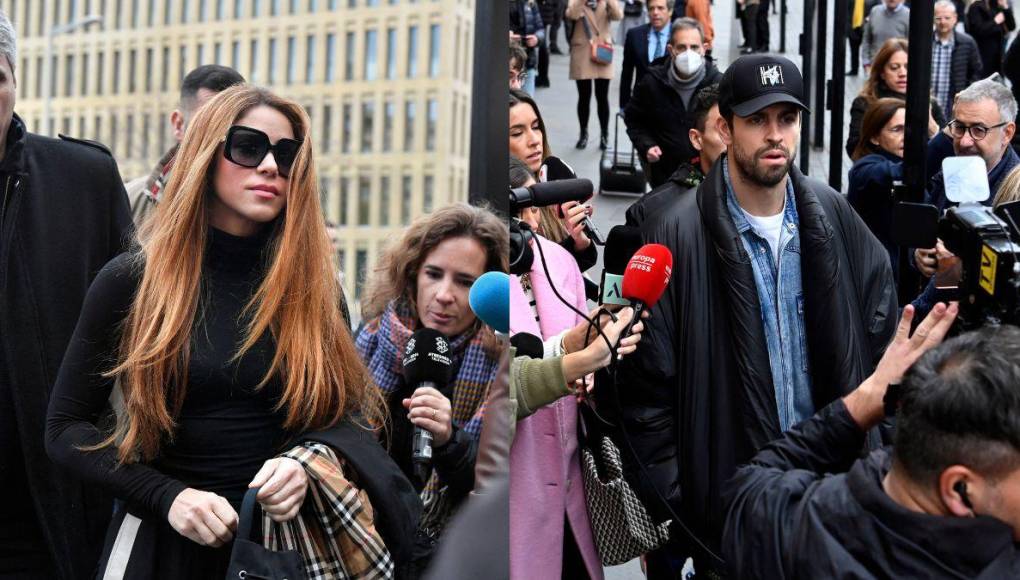 Así fue el mediático encuentro entre Shakira y Piqué en el juzgado para ratificar su acuerdo
