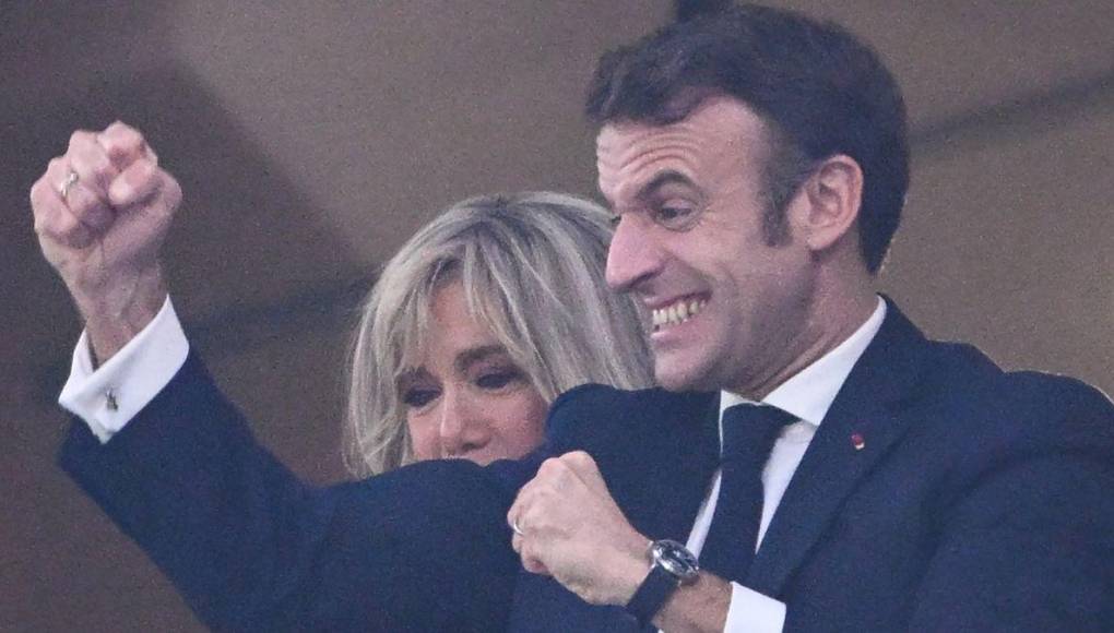 Emmanuel Macron eufórico previo a la final Argentina vs Francia