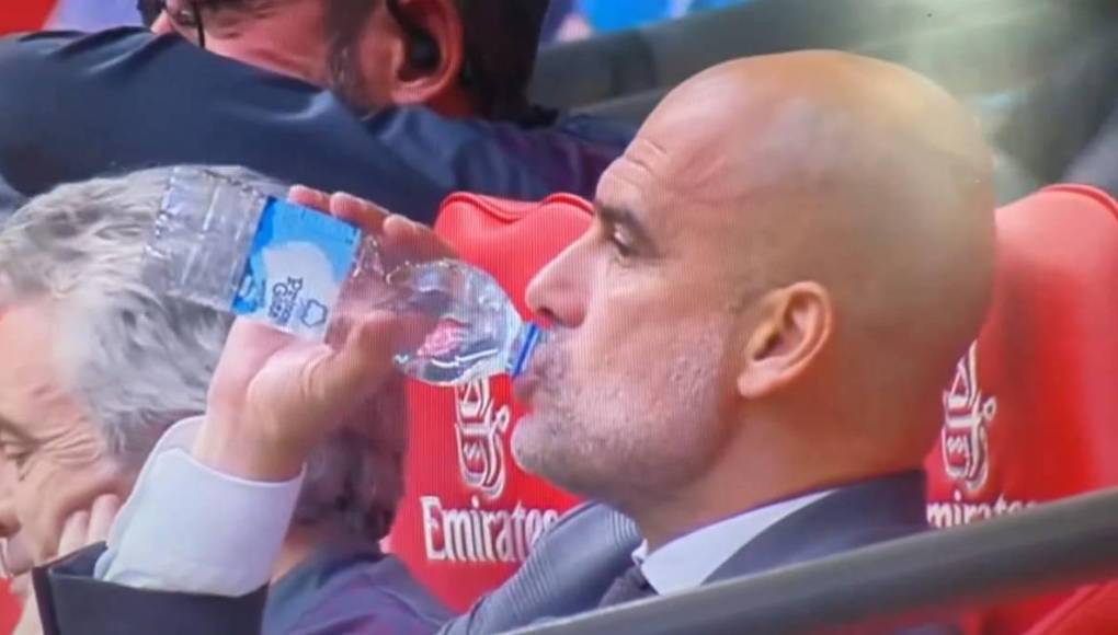 La tristeza de Pep Guardiola y su Manchester City al perder FA Cup ante el United