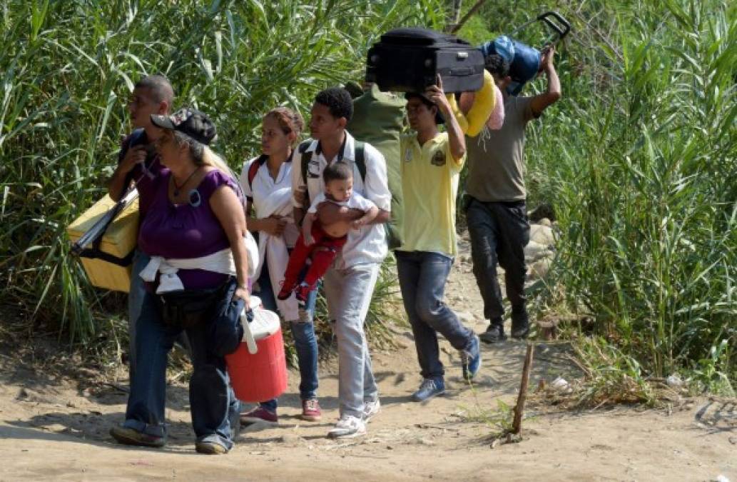 La migración venezolana en 10 fotos