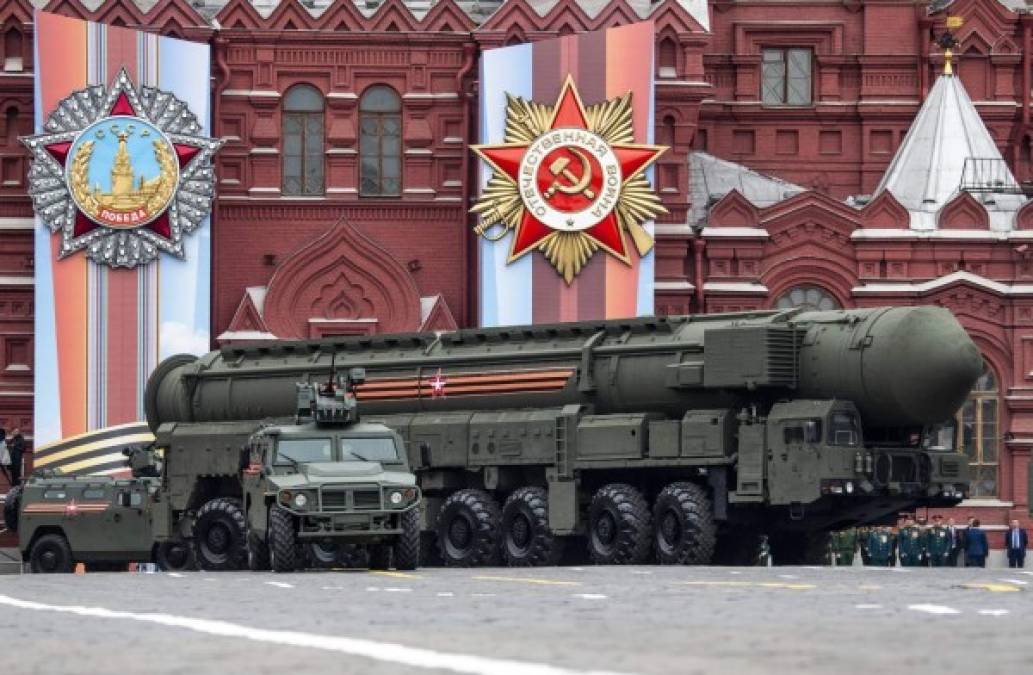 Rusia despliega poderío militar en el Día de la Victoria