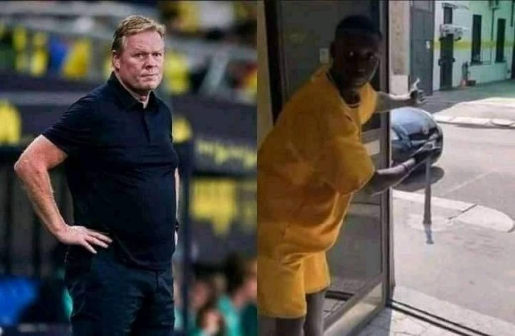 ¡Letales! Los memes que dejó la salida de Koeman del Barcelona