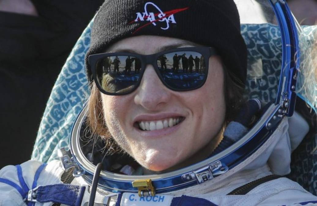 Así volvió Christina Koch, la mujer que pasó casi un año en el espacio