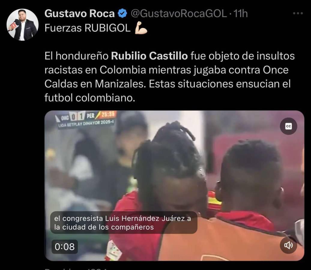 Lo que dicen en Colombia sobre acto de racismo sobre Rubilio Castillo