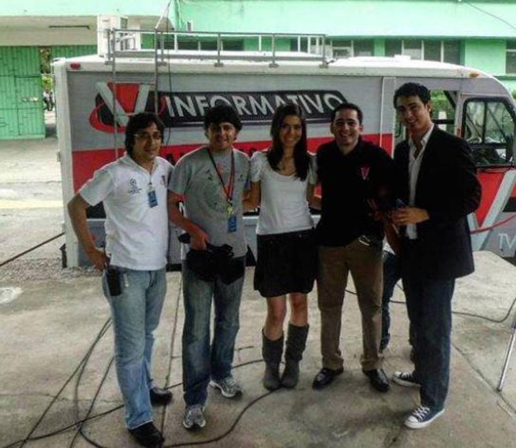 En sus inicios, Mauricio Portillo también compartió con Allan Fajardo, presentador de Todo Deportes.