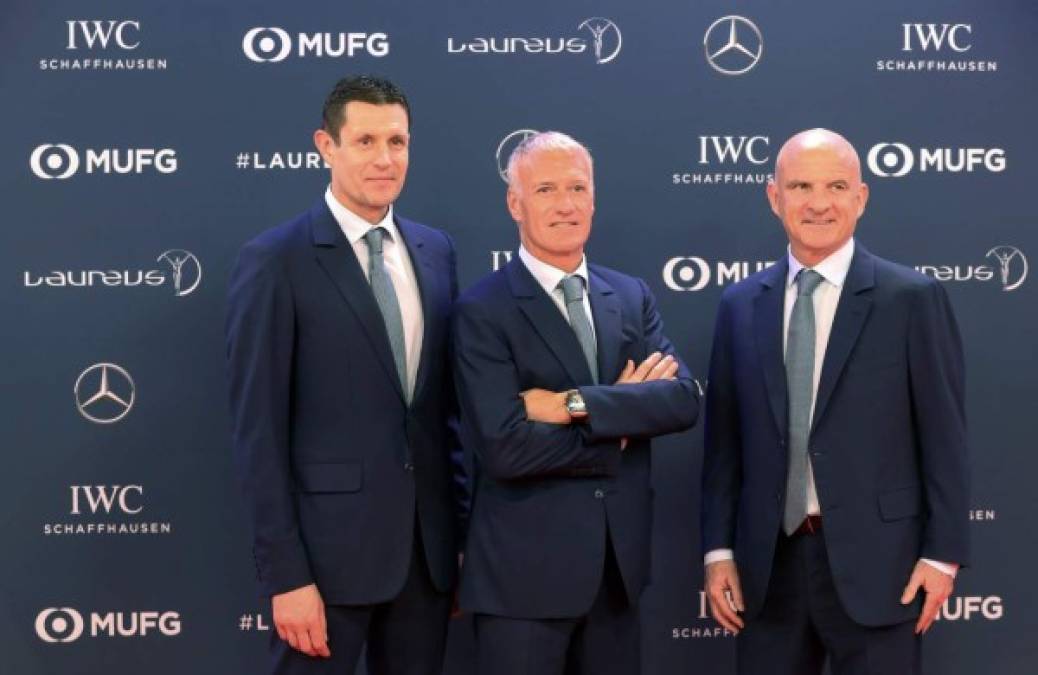 FOTOS: Fútbol, amor y elegancia en la alfombra de los Premios Mundiales de Deportes Laureus 2019