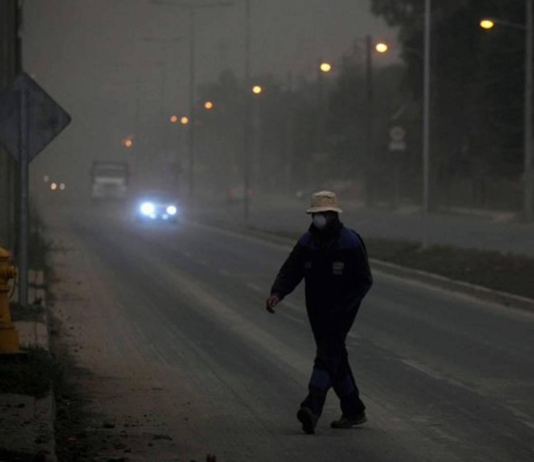 Cenizas de Calbuco en Chile, Argentina y Uruguay