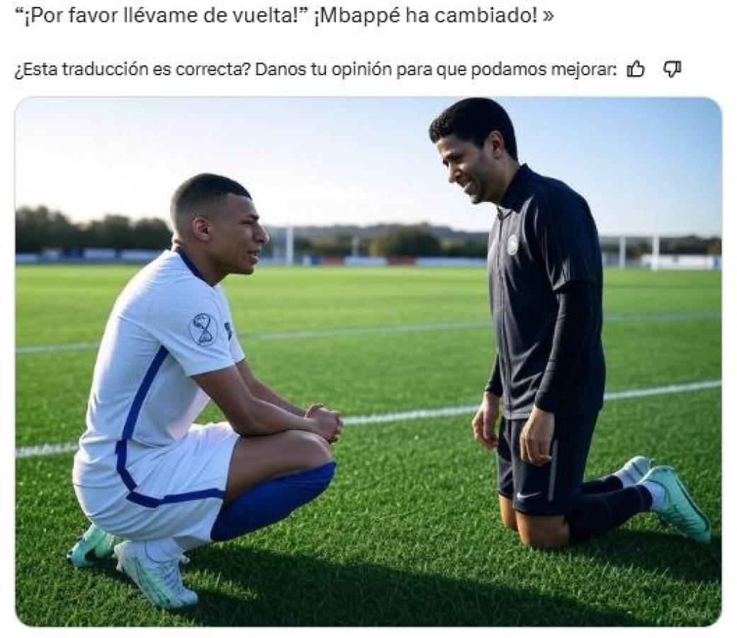 Burlas a Mbappé con divertidos memes luego de clasificación de PSG a la final de Champions