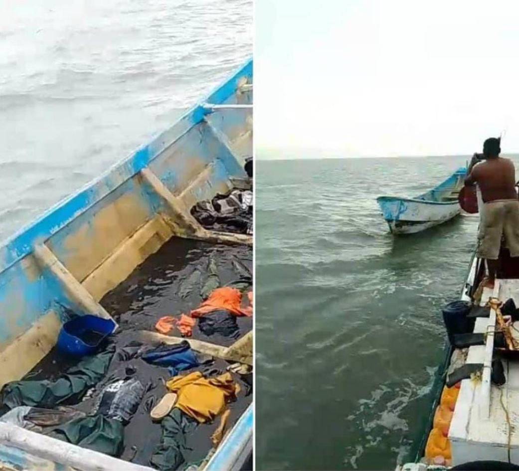 Barco con 14 personas muertas llegan a las costas de Venezuela