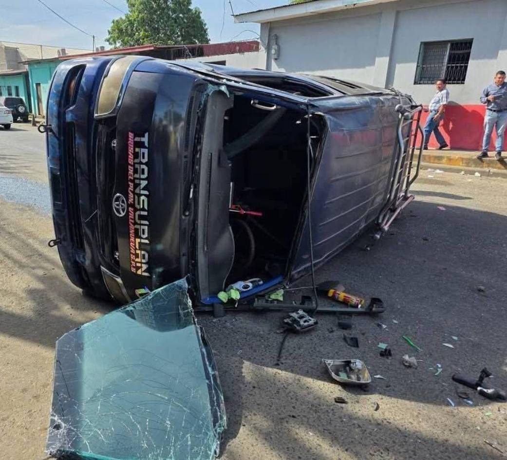 Varios heridos deja accidente de tránsito en San Pedro Sula