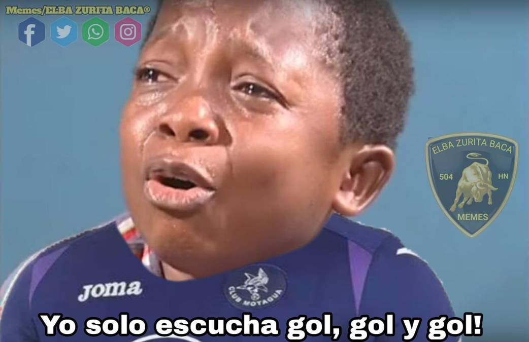 Los imperdibles memes que destrozan a Motagua tras humillante goleada ante Olimpia