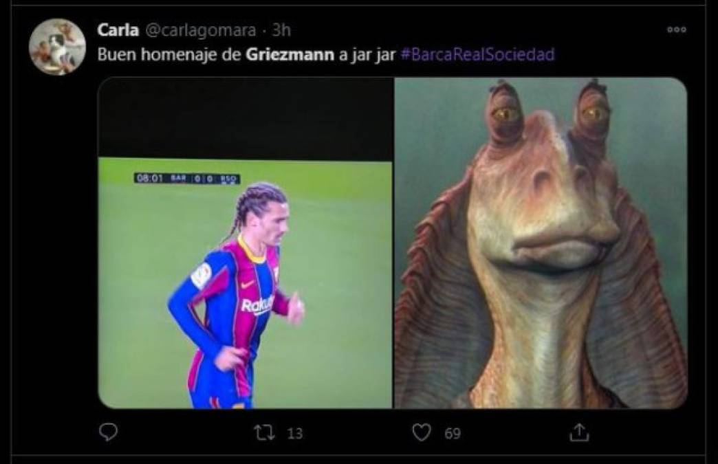 La Chilindrina y Jar Jar Binks: los memes que dejó el look de Antonie Griezmann