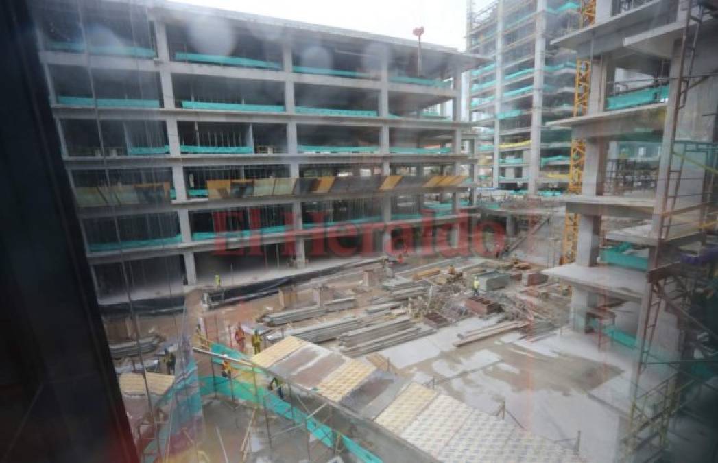 Así es el nuevo edificio del Centro Cívico Gubernamental; obra gris avanza un 53%