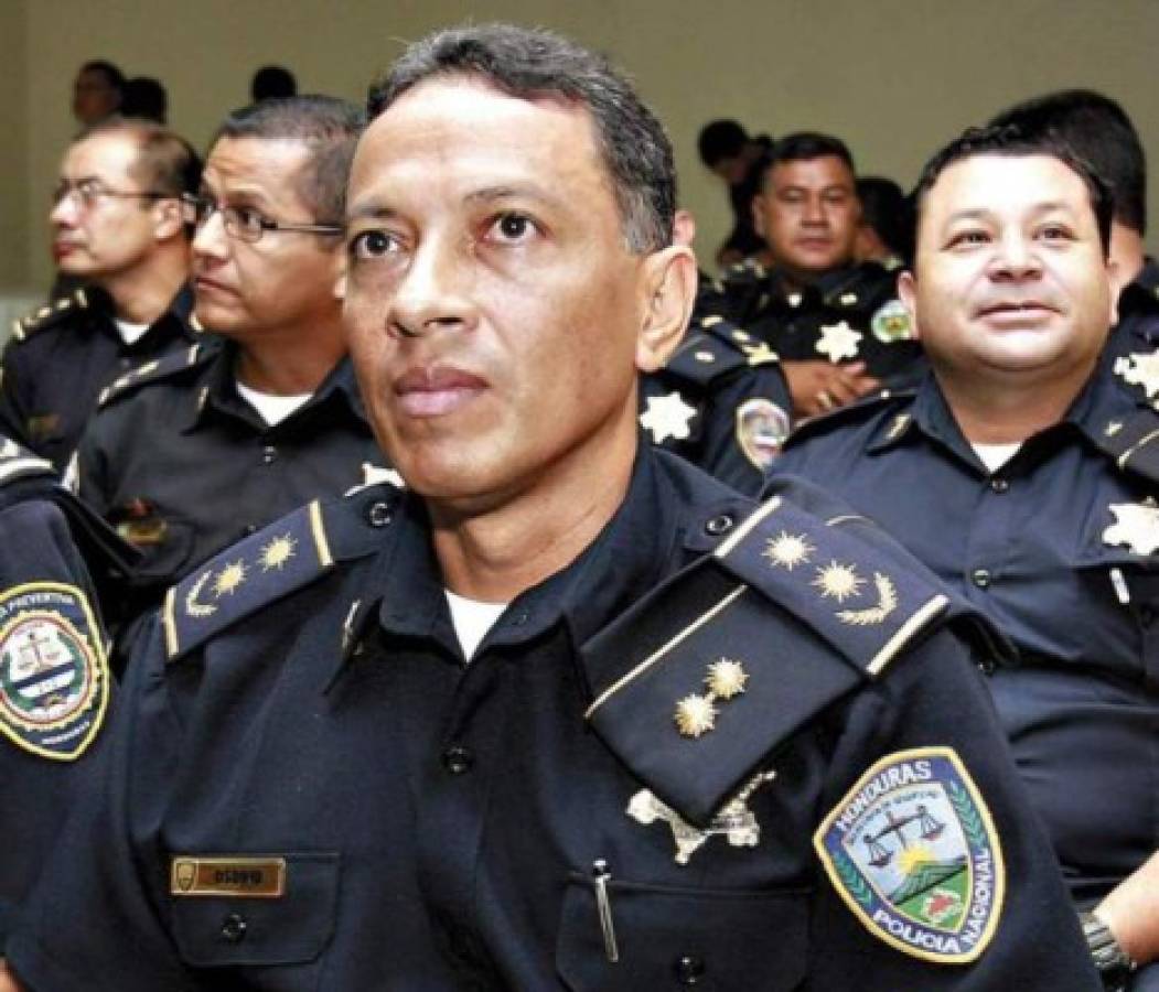 Leandro Osorio deja jefatura regional de la Policía Nacional de Honduras