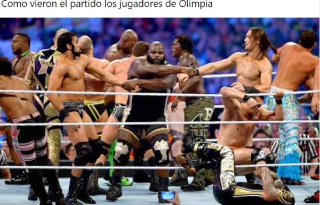 Los divertidos memes que dejó el triunfo del Olimpia sobre el América en el Azteca