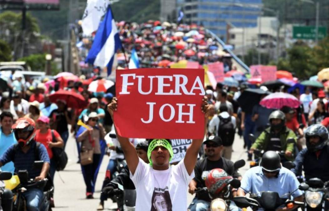 Las imágenes más impactantes de las violentas protestas en Honduras