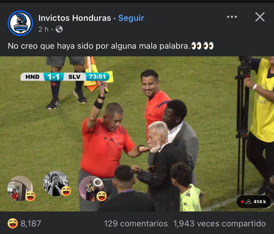 Los mejores memes que dejó el partido de tiktokers de Honduras ante los de El Salvador