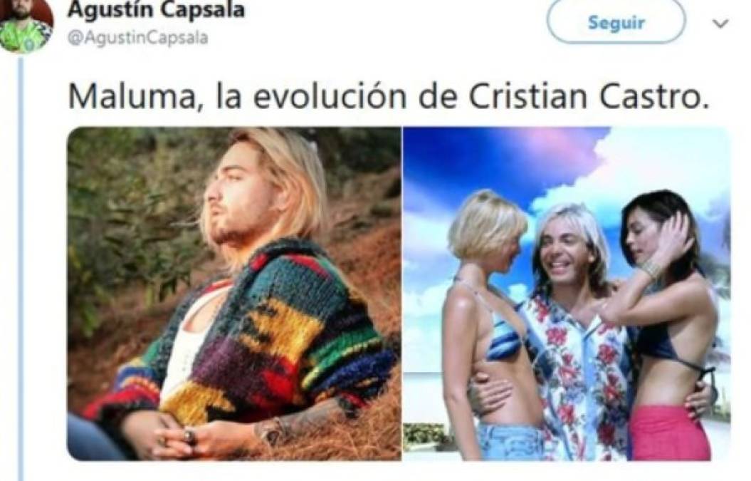 Nuevo look de Maluma provoca una ola de memes