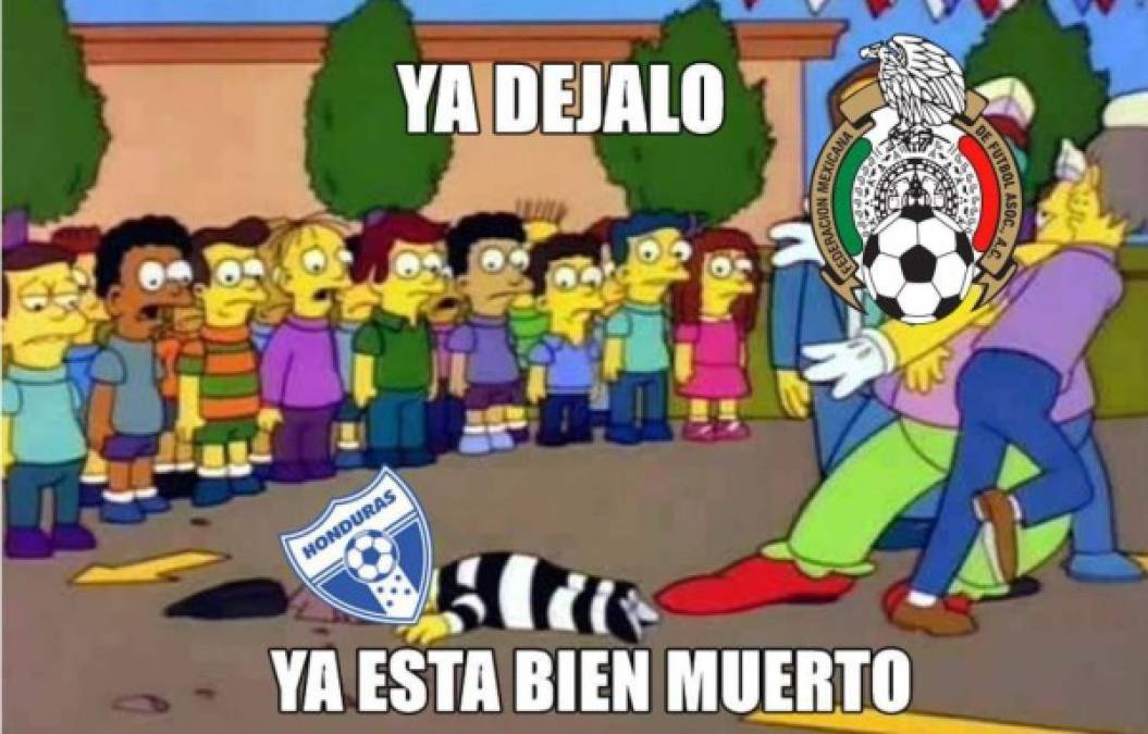 Memes de la derrota de Honduras contra México en el Azteca