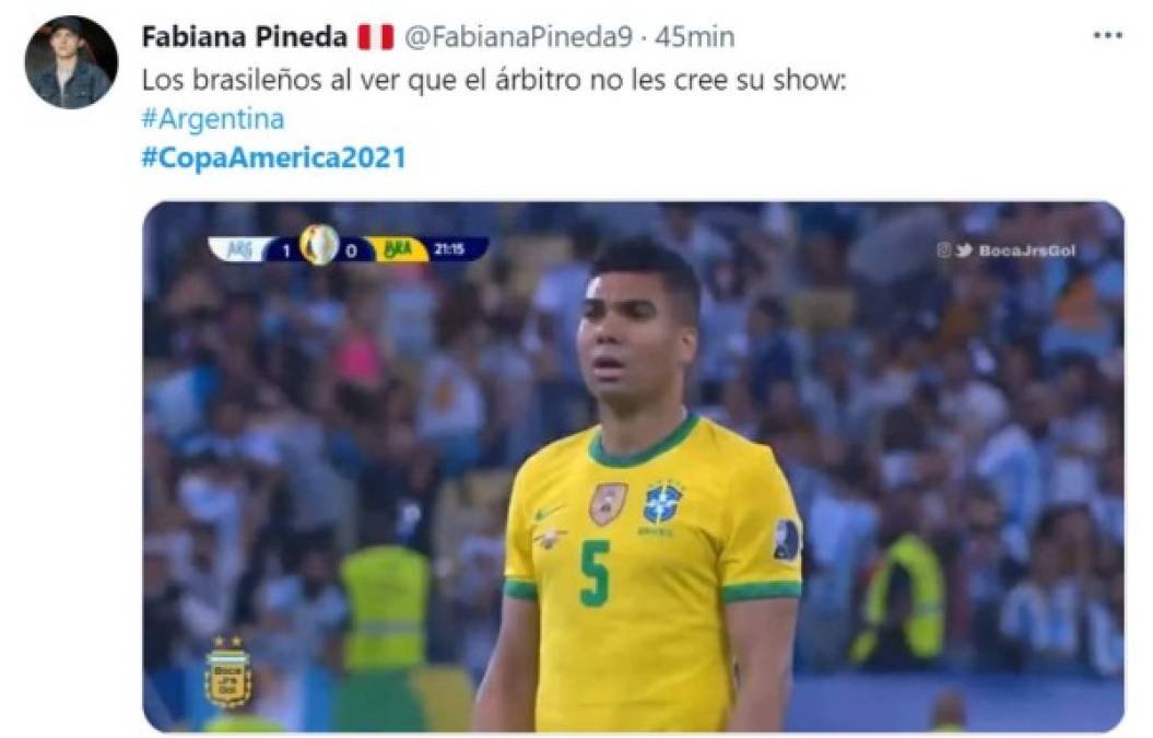 Memes destrozan a Neymar y Brasil tras Maracanazo de Argentina en la Copa América