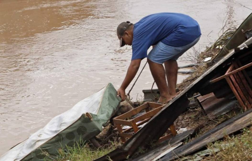 Las fotografías más impactantes del desolador paso de Iota en Honduras