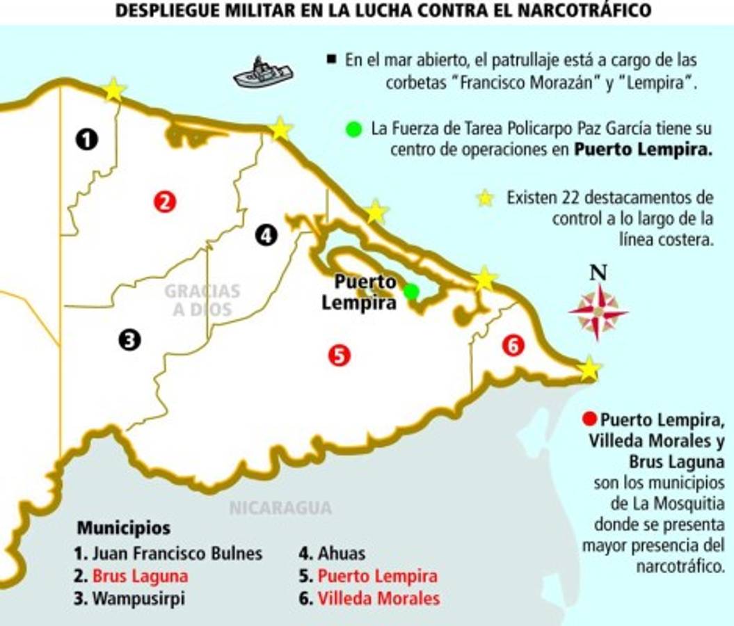 Lucha antidrogras es una política de Estado