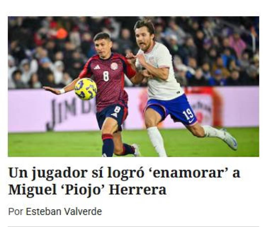 Miguel Herrera debuta con derrota en Costa Rica y esto dicen los medios