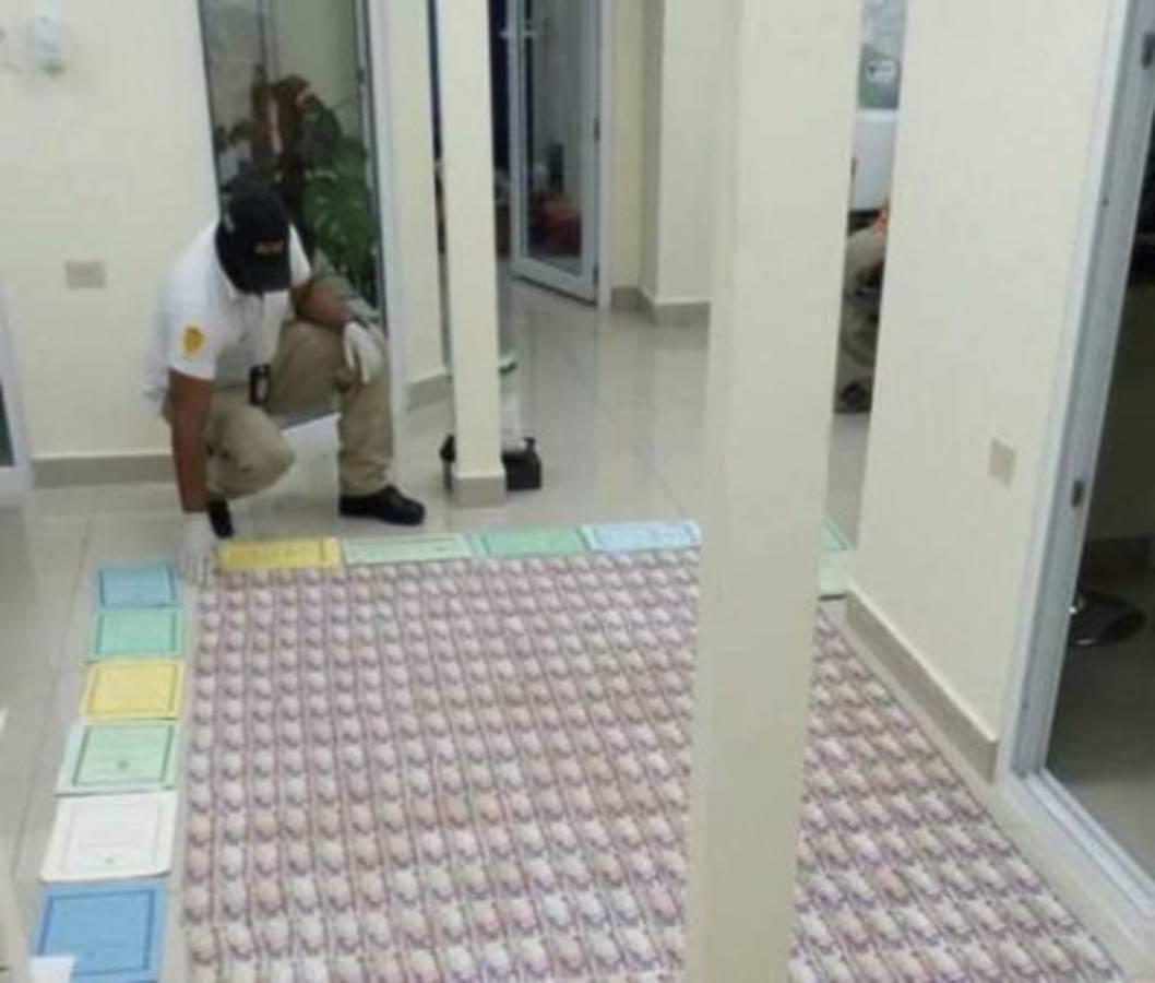 Operación Avalancha: Incautan tres millones de lempiras en negocio de pinturas de San Pedro Sula