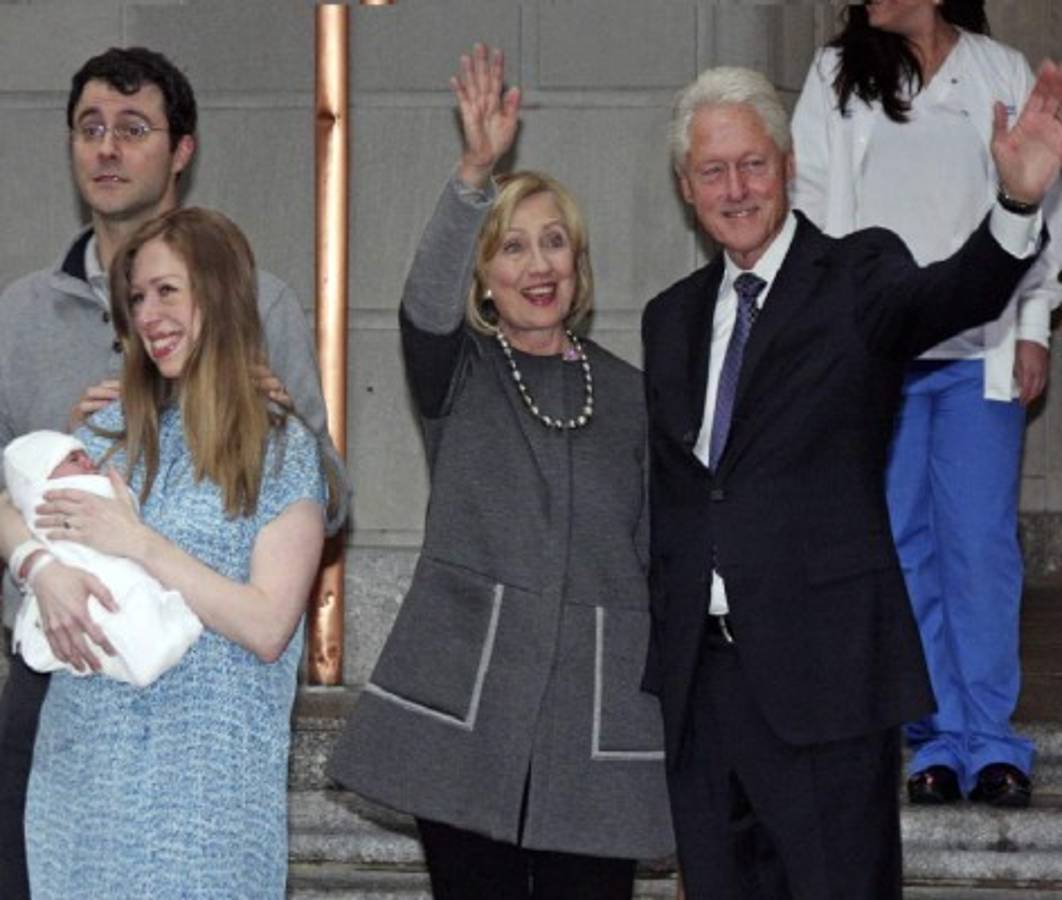 Chelsea Clinton, de 35 años, es madre de Charlotte, una niña de seis meses.